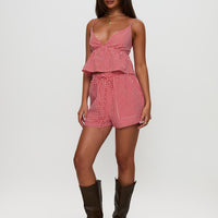 Lille Set Red Gingham