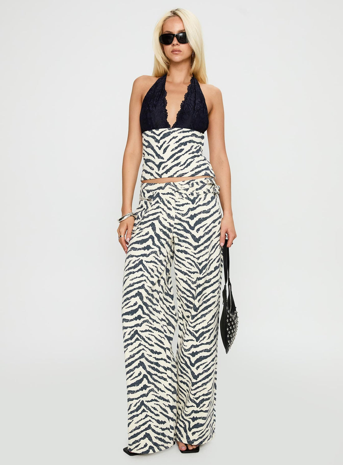 Paltrow Cargo Jeans Zebra