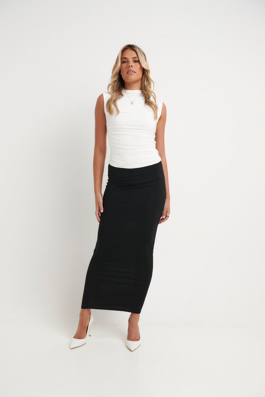 Romen Top White