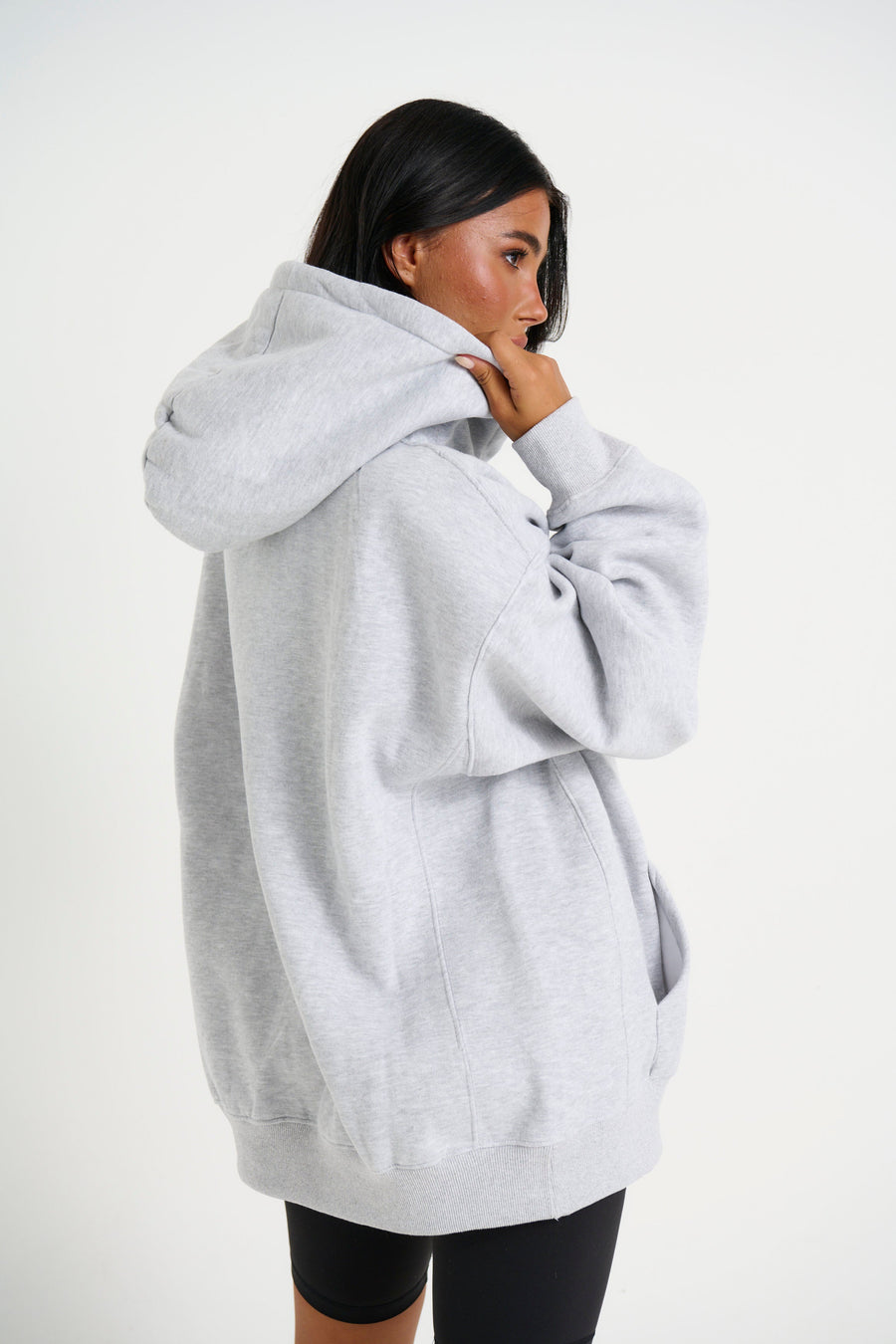 Unisex Roman Oversize Hoodie Grey
