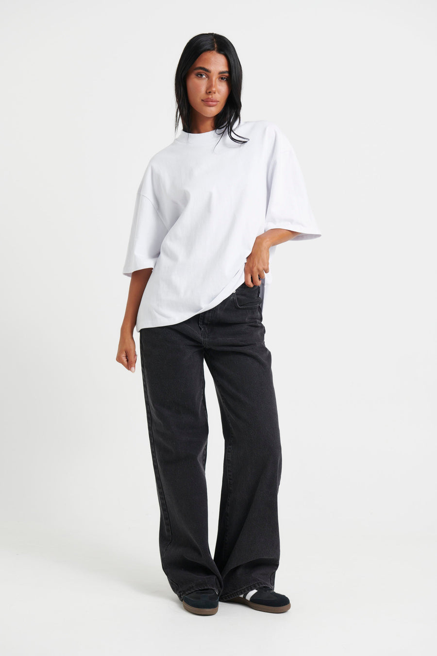 Unisex Emmett Box Tee White