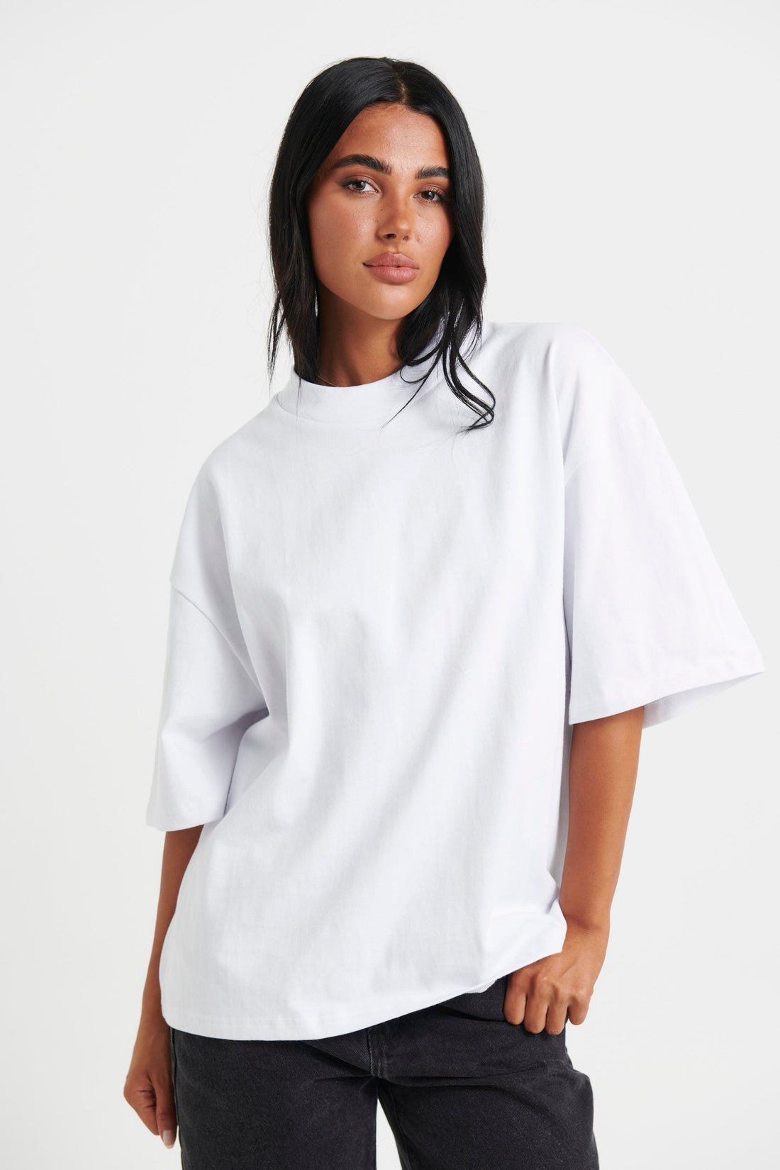 Unisex Emmett Box Tee White