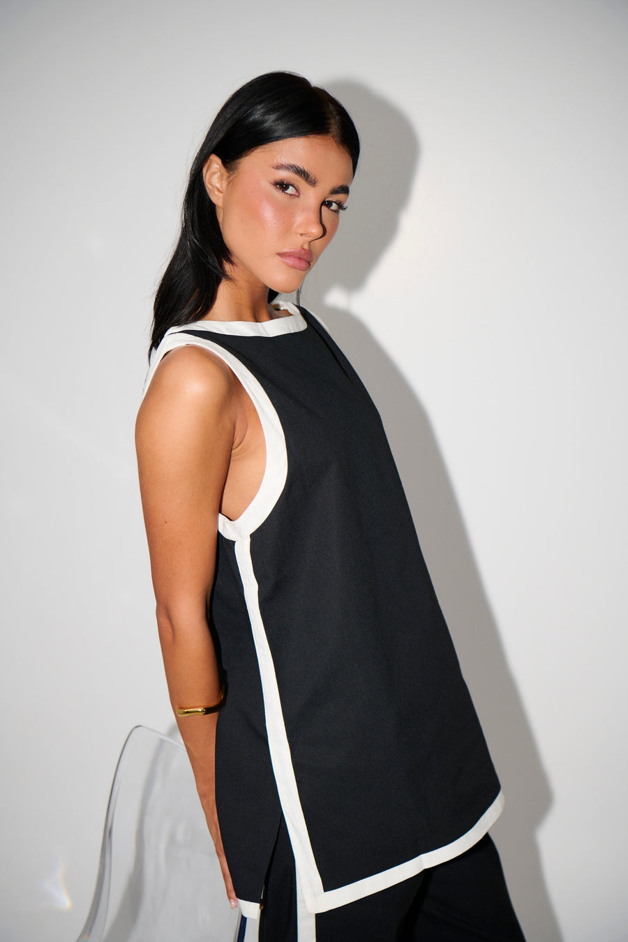 Pia Top Black - FINAL SALE