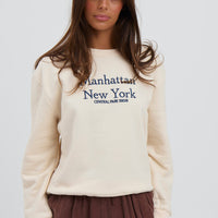 Manhattan Sweater Cream - FINAL SALE