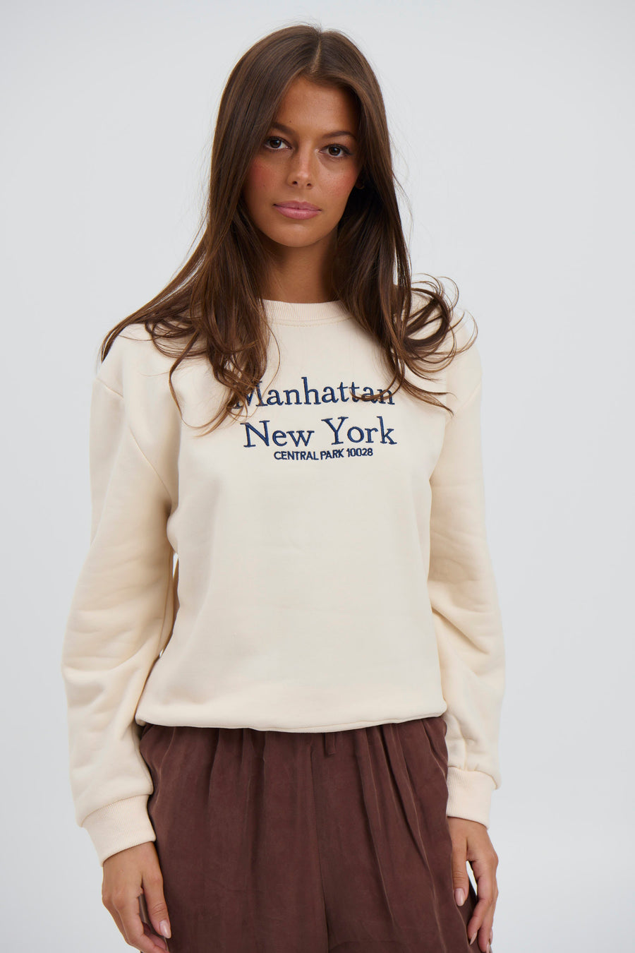 Manhattan Sweater Cream - FINAL SALE