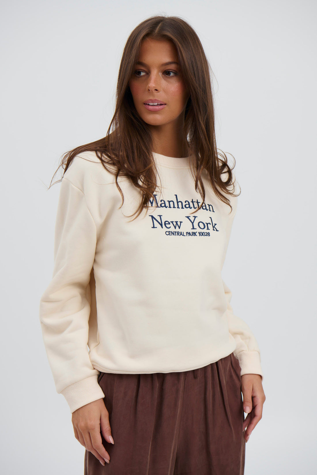 Manhattan Sweater Cream - FINAL SALE