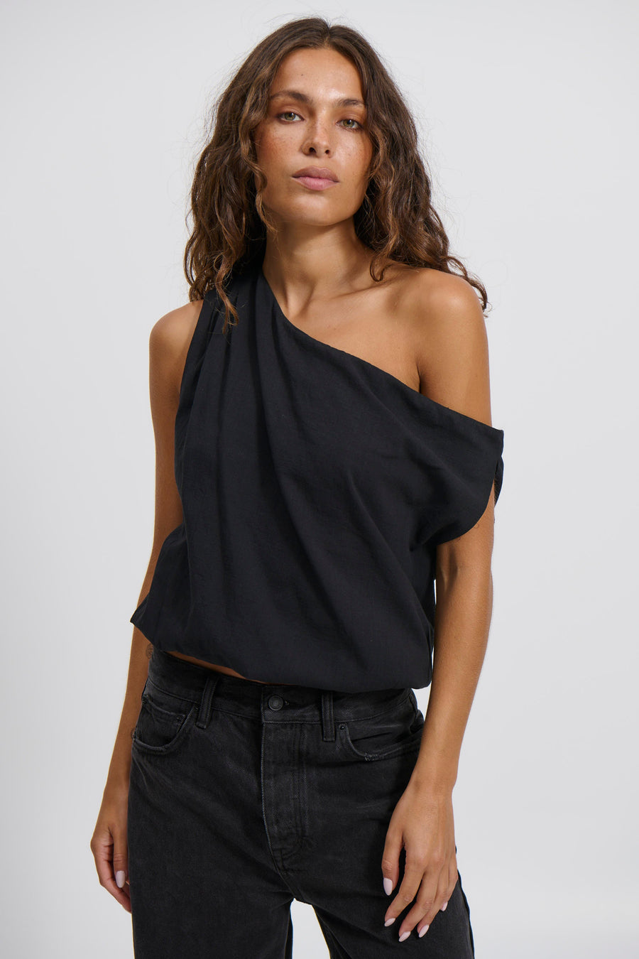 Dove Off The Shoulder Top Black