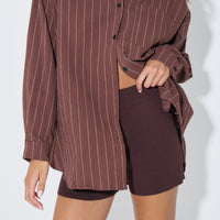 Saski Shirt Chocolate