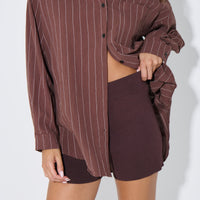 Saski Shirt Chocolate