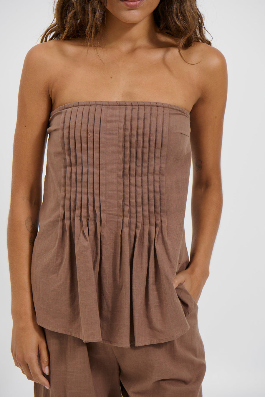Ginny Pant Set Chocolate