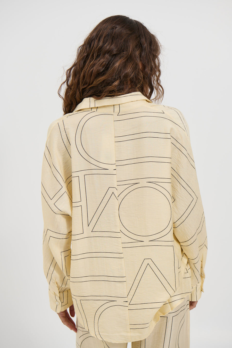 Tassie Long Sleeve Top Cream