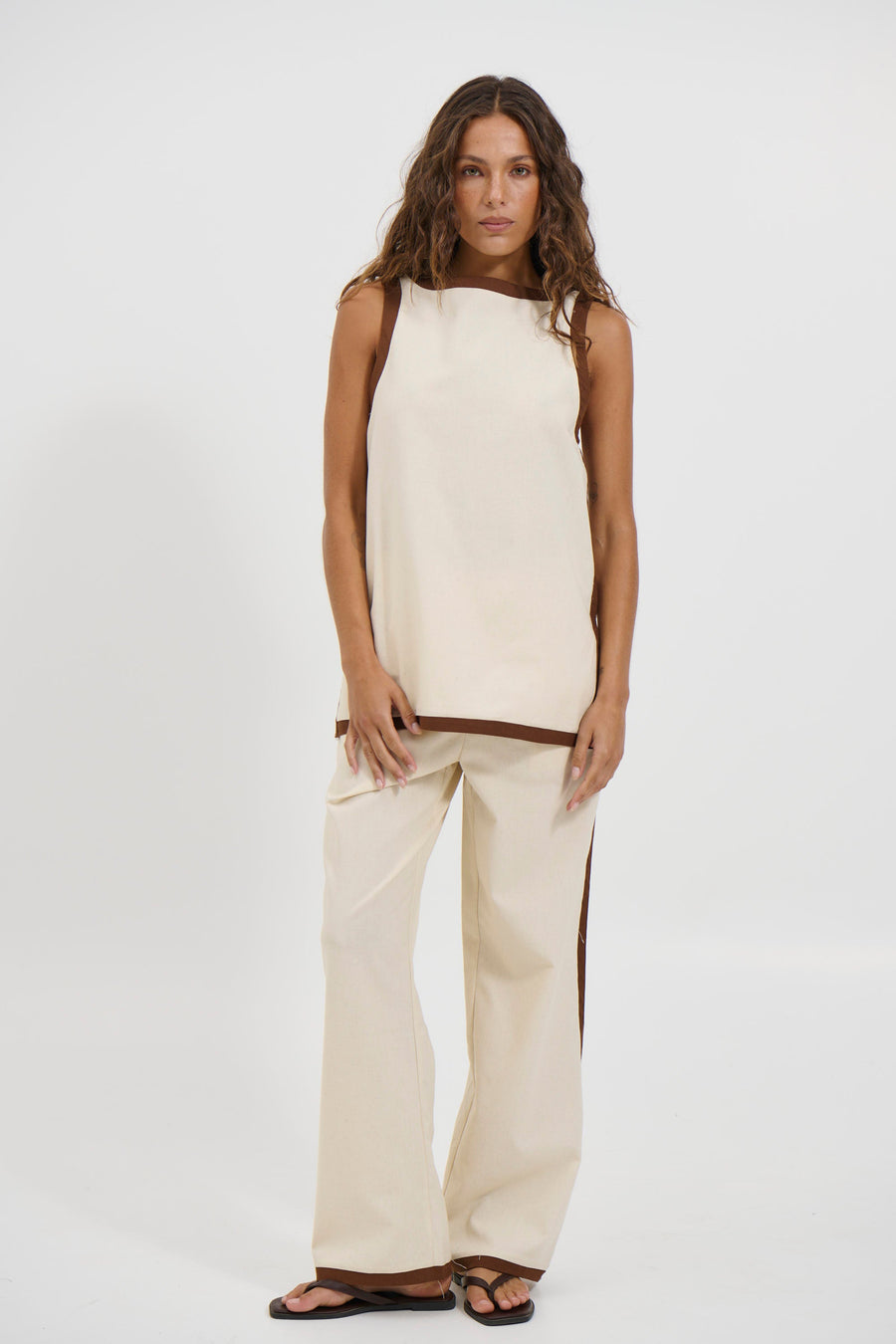 Pia Pant Beige - FINAL SALE