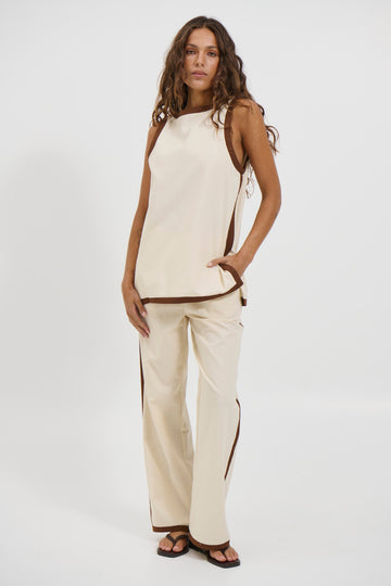 Pia Pant Beige - FINAL SALE
