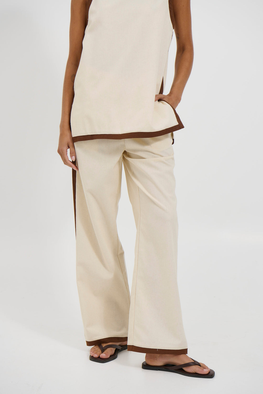 Pia Pant Beige - FINAL SALE