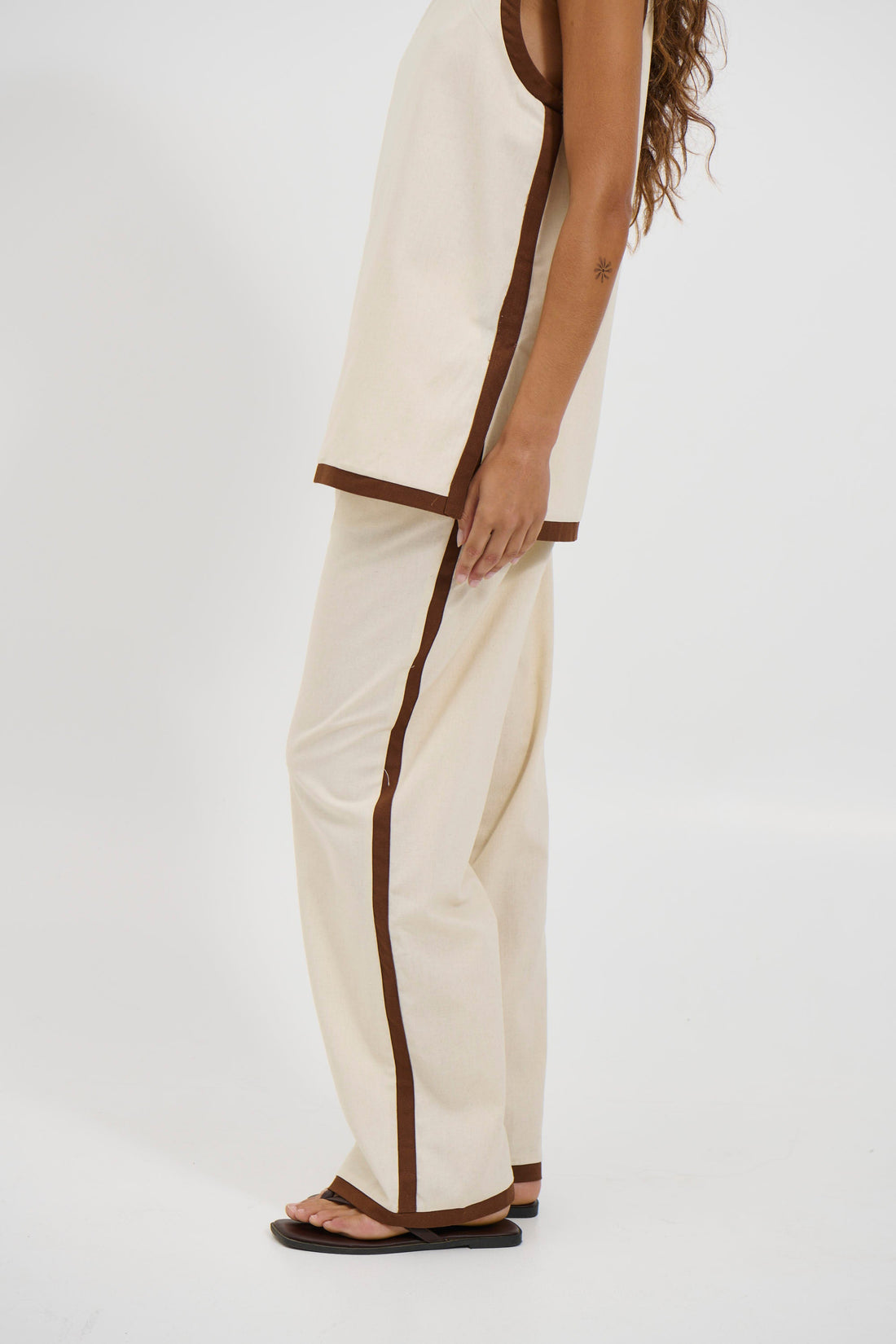 Pia Pant Beige - FINAL SALE