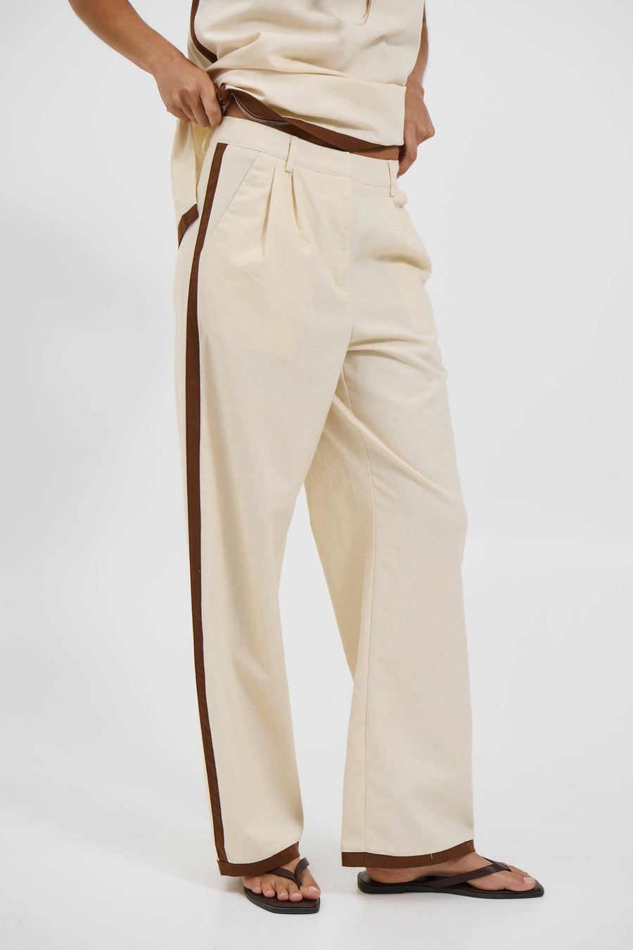 Pia Pant Beige - FINAL SALE