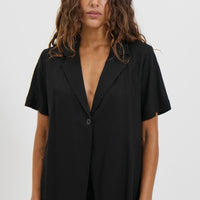 Karla Short Sleeve Shirt Black