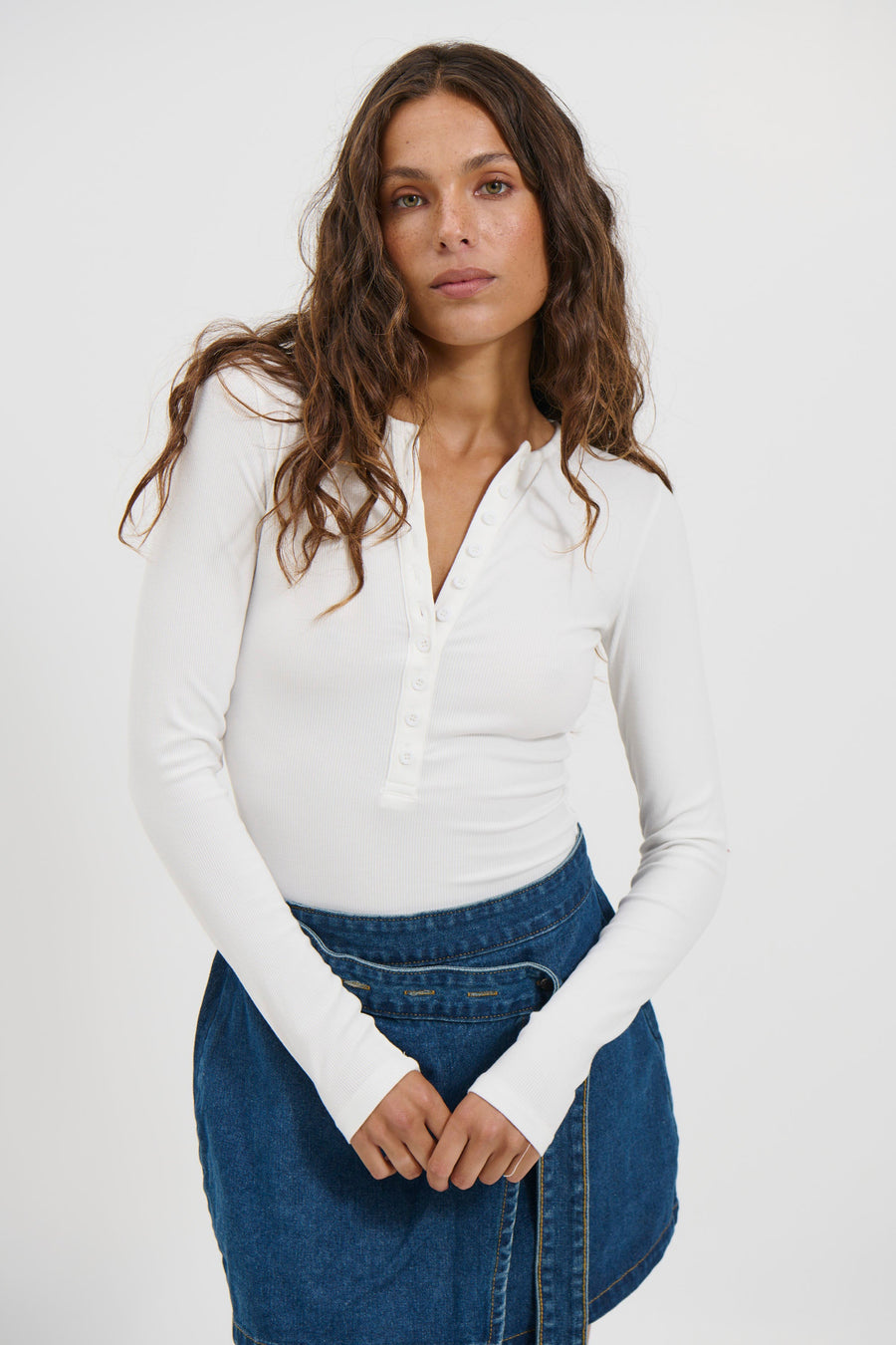 Lara Bodysuit White