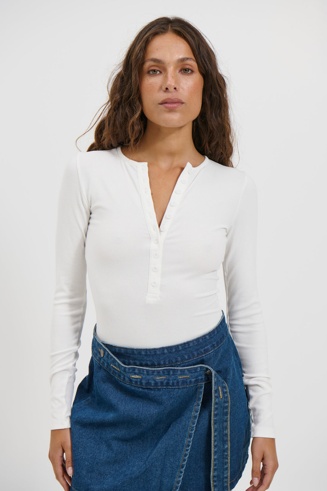 Lara Bodysuit White