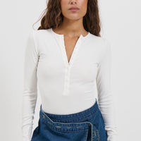 Lara Bodysuit White