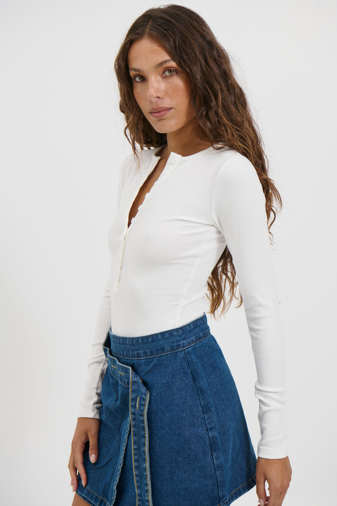 Lara Bodysuit White