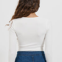 Lara Bodysuit White