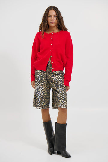 Maisha Knit Red