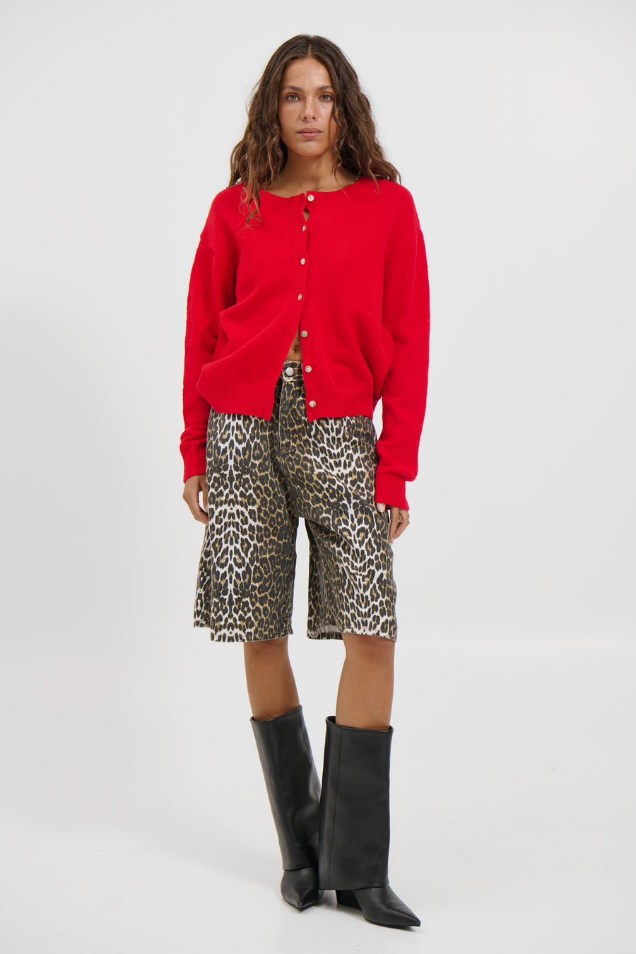 Maisha Knit Red