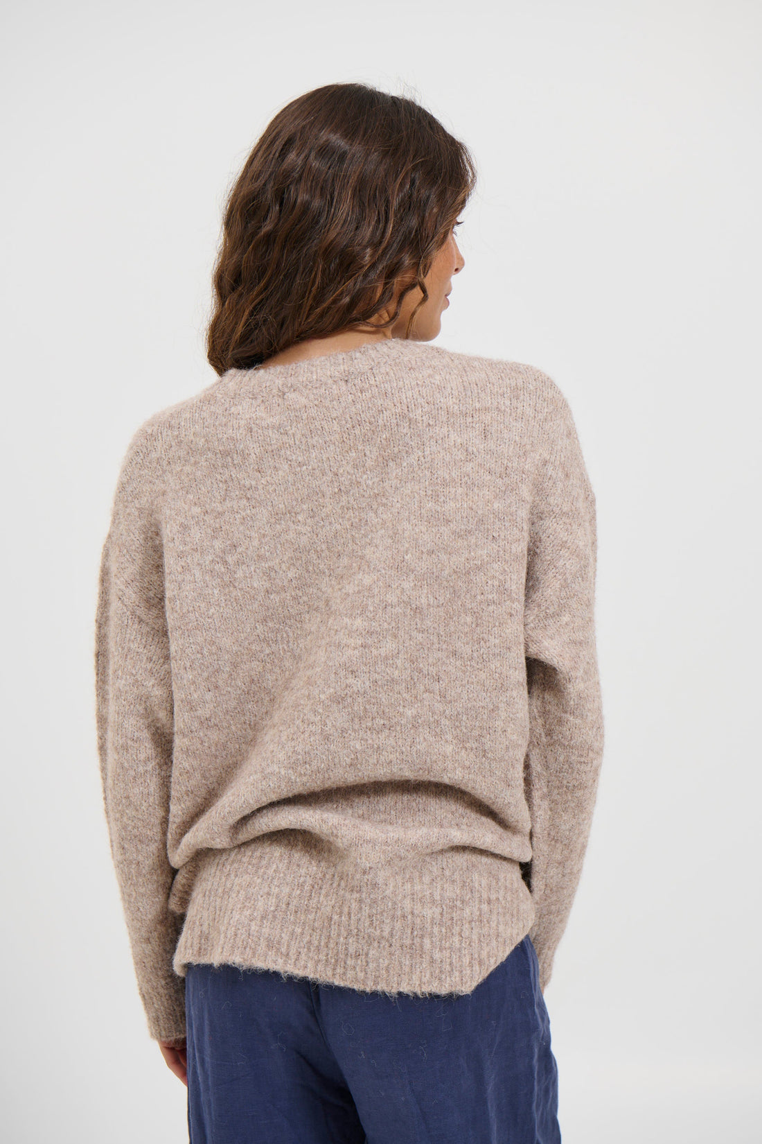 Stephanie Knit Jumper Mocha