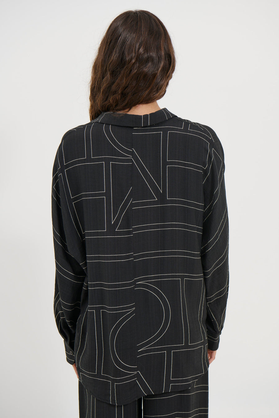 Tassie Long Sleeve Top Black