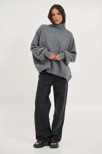 Pamela Knit Dark Grey