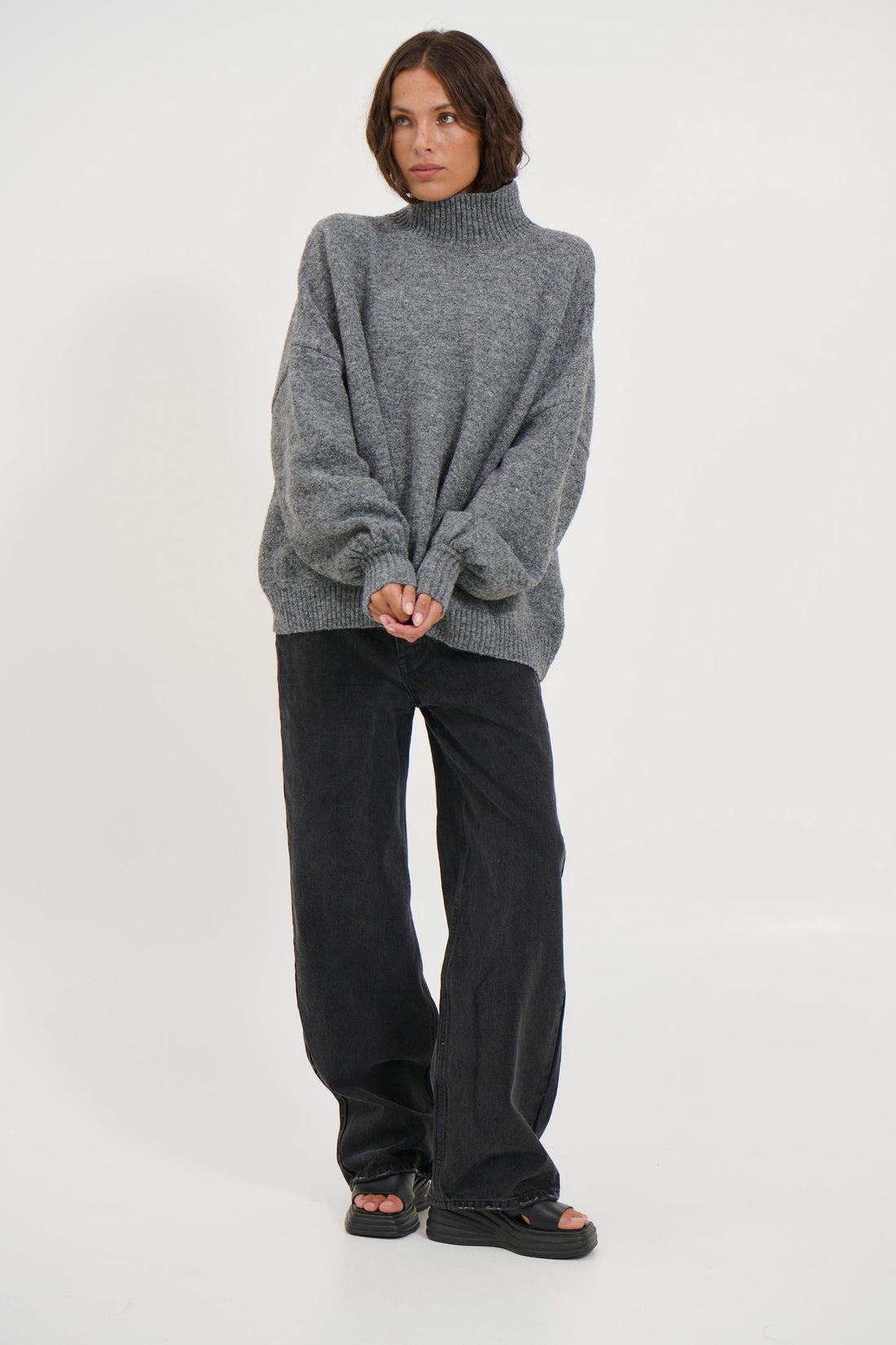 Pamela Knit Dark Grey