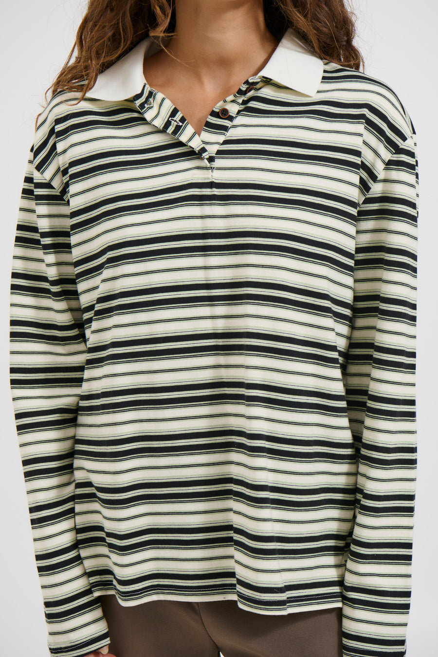 Arna Rugby Sweater Beige
