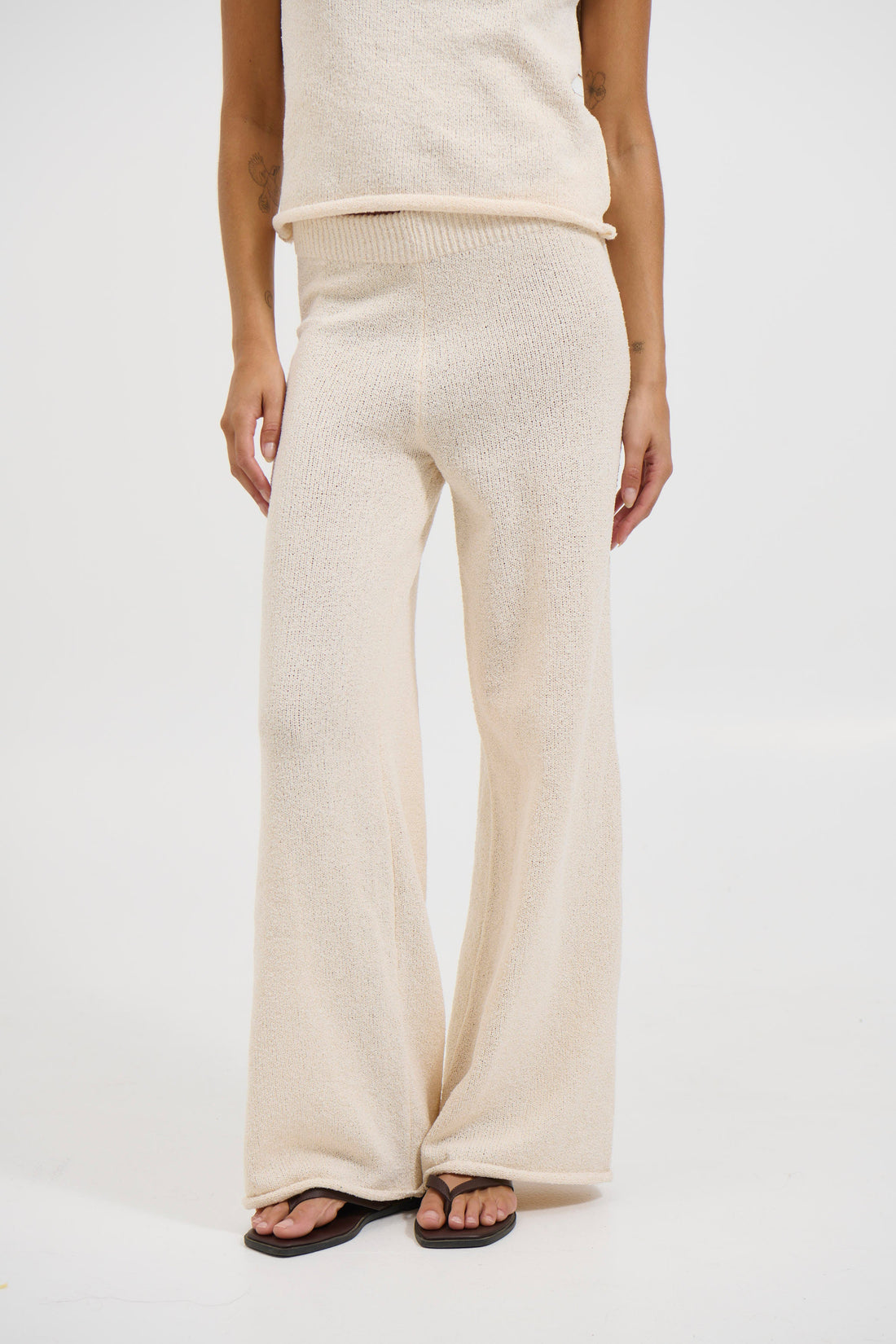 Jen Knit Pant Cream
