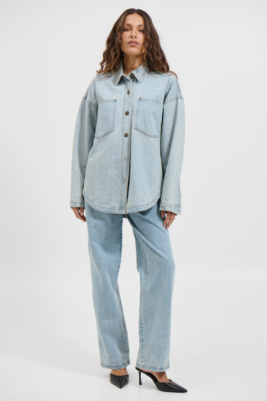 Marcy Shacket Vintage Blue