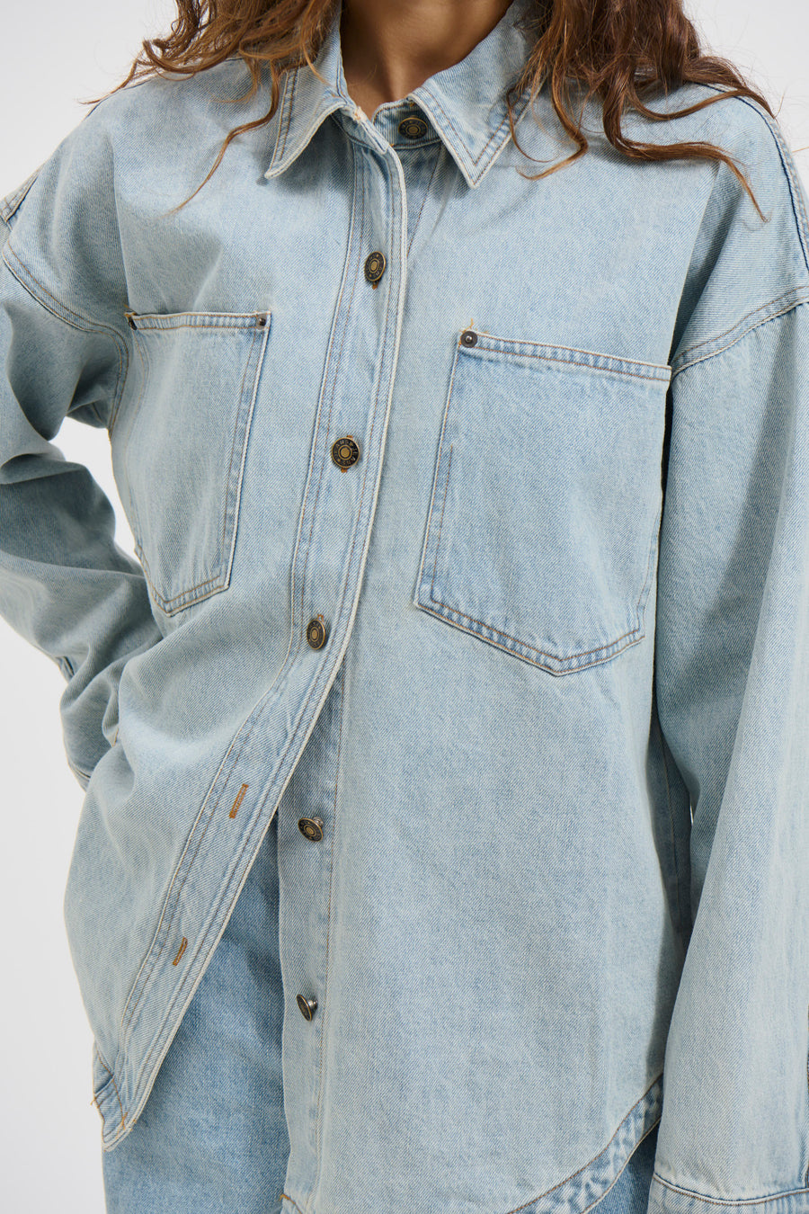 Marcy Shacket Vintage Blue