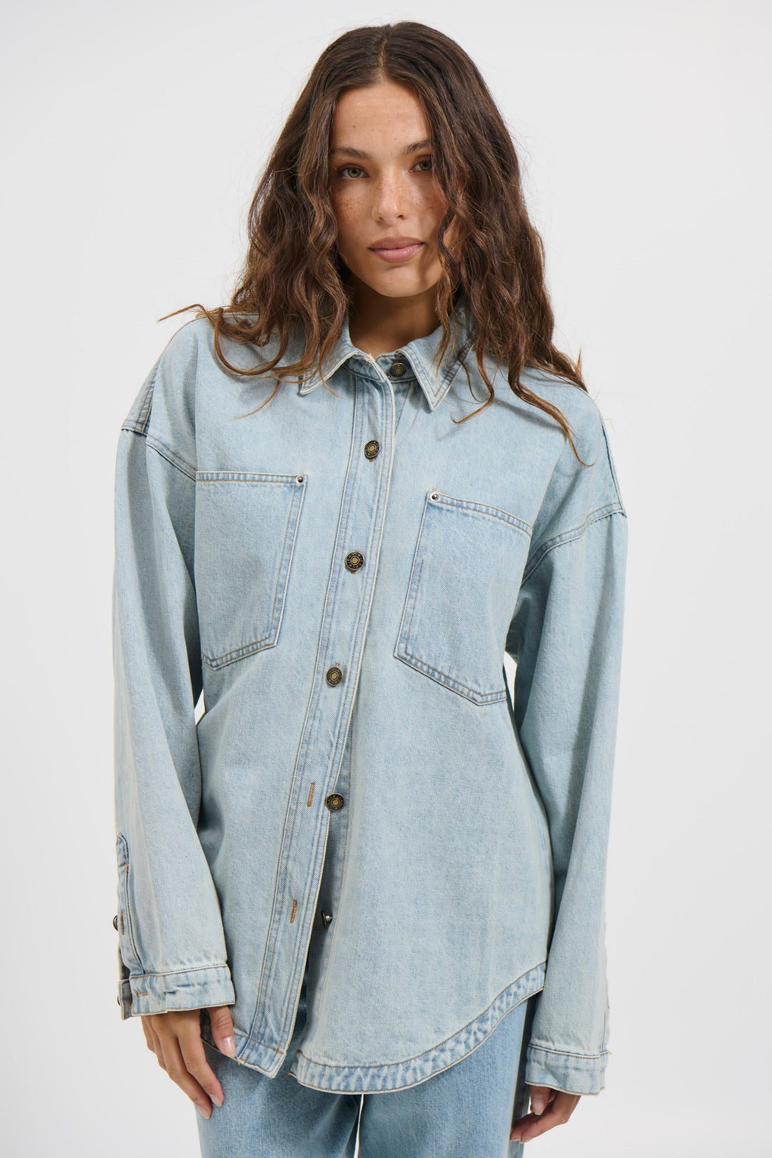 Marcy Shacket Vintage Blue