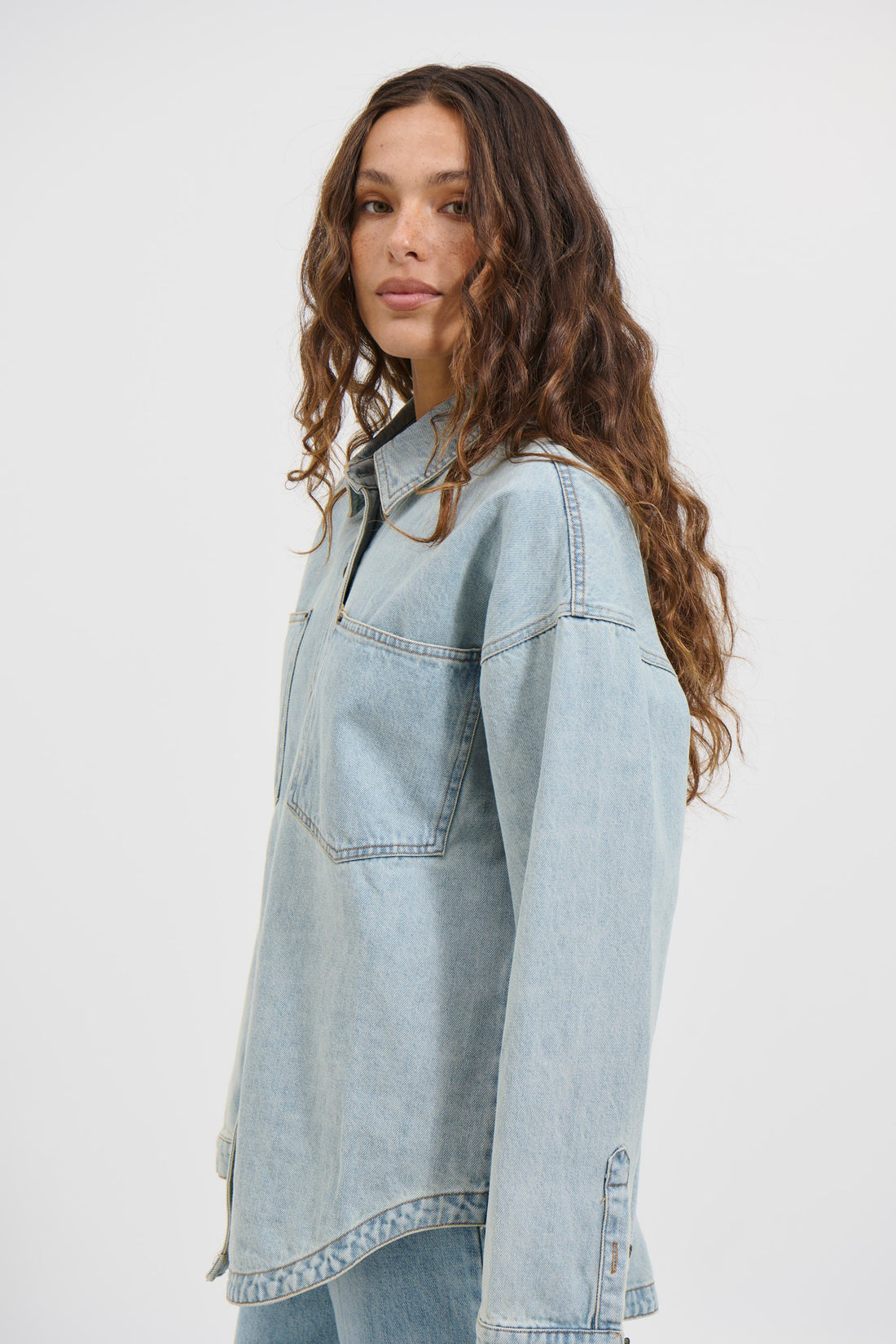 Marcy Shacket Vintage Blue