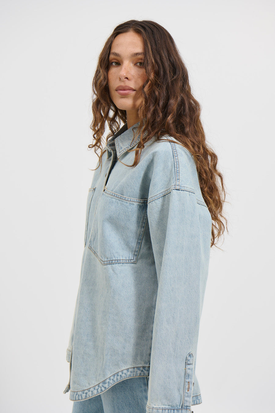 Marcy Shacket Vintage Blue