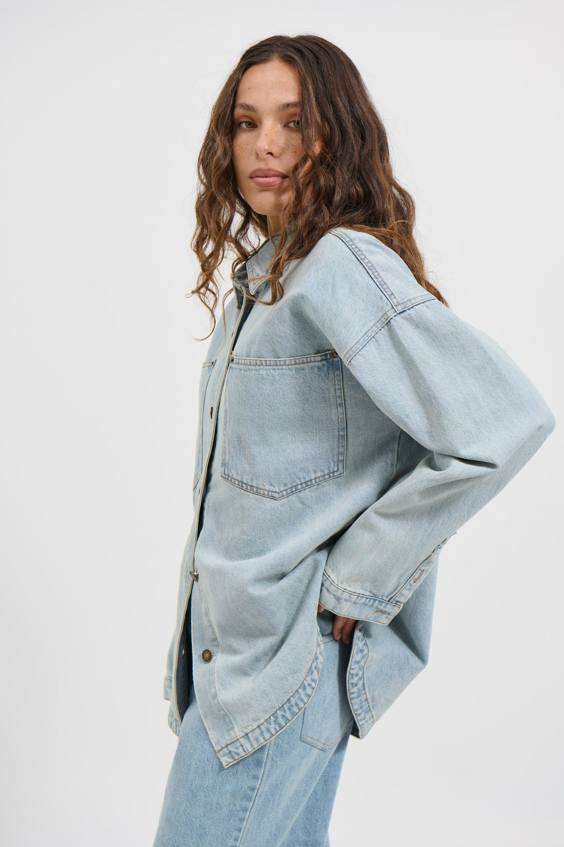 Marcy Shacket Vintage Blue