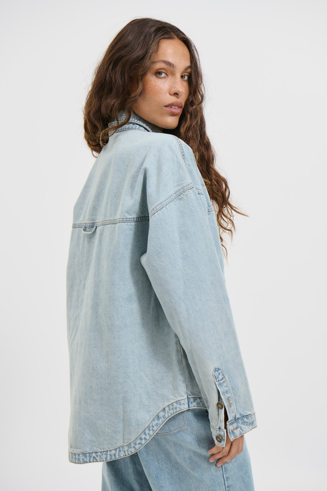Marcy Shacket Vintage Blue