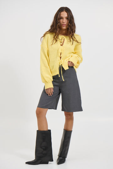 Melania Knit Lemon