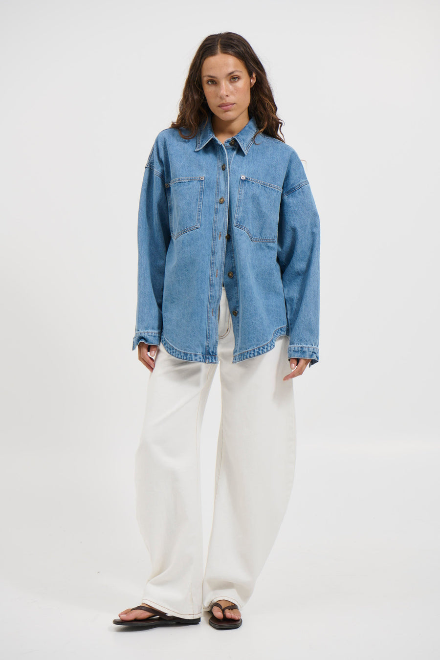 Marcy Shacket Blue