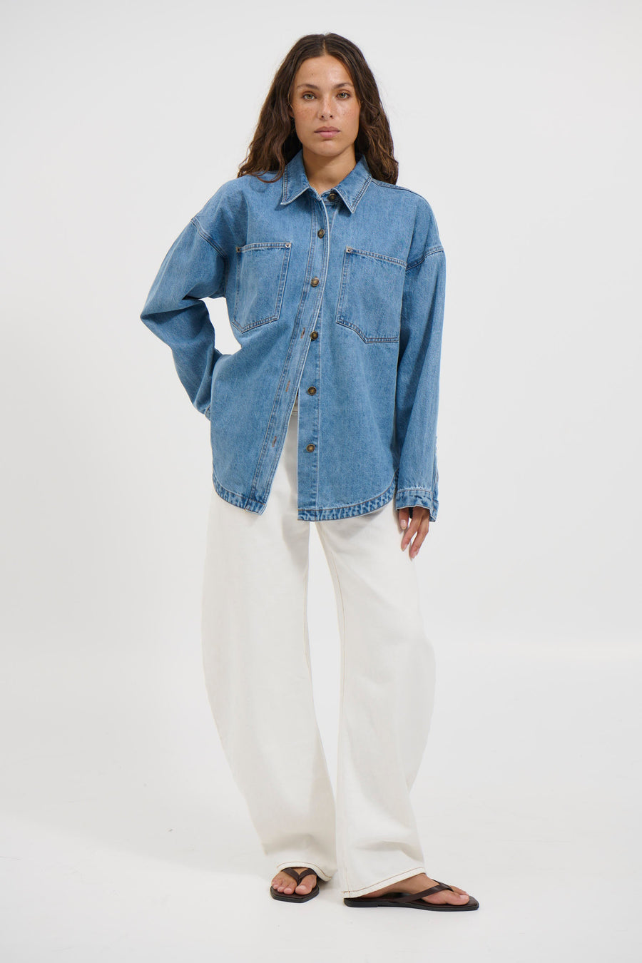 Marcy Shacket Blue