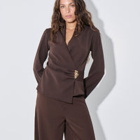 Sharna Top Dark Brown