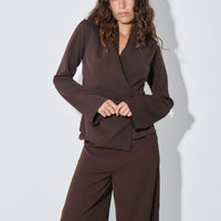 Sharna Top Dark Brown