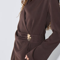 Sharna Top Dark Brown