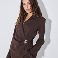 Sharna Top Dark Brown