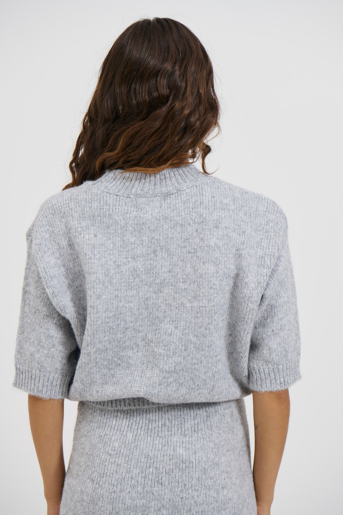 Haze Short Sleeve Jumper Stone