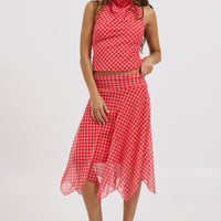 Adeline Top Red